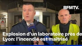  Explosion d'un laboratoire près de Lyon: l'incendie est maîtrisé et le confinement est "levé" 
