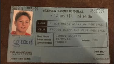 La dernière licence de Giroud à Froges