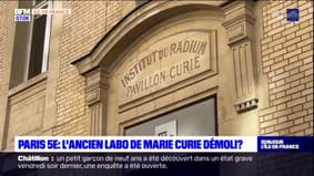 Paris: l'ancien laboratoire de Marie Curie démoli?