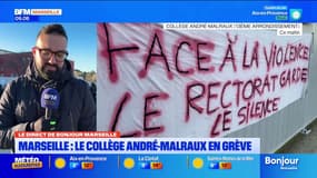 Marseille : le collège André-Malraux en grève