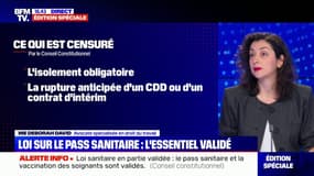 La procédure de suspension du contrat de travail validée pour les salariés en CDI sans pass sanitaire