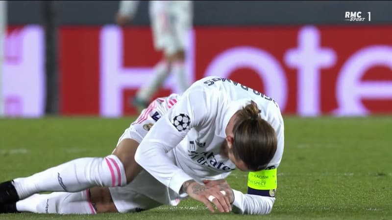 Real Madrid: Sergio Ramos encore blessé à la jambe gauche