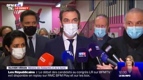 Covid-19: Olivier Véran souhaite "un bon rétablissement" à Jean Castex
