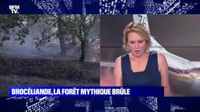 Brocéliande : La forêt mythique brûle - 12/08