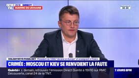 Pont de Crimée attaqué: "C'est vraiment un camouflet pour Vladimir Poutine", affirme Volodymyr Poselsky de l'ONG "Ukraine en Europe"