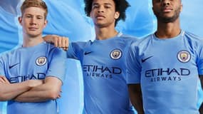 Kevin De Bruyne, Leroy Sané et Raheem Sterling