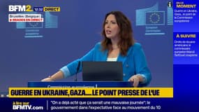 L'adhésion de l'Ukraine à l'Union européenne "a été évoquée" lors du sommet à Washington, explique la porte-parole de la Commission européenne