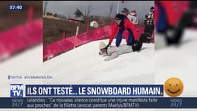 Corée du Sud : l'invention du snowboard humain
