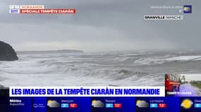 Les images impressionnantes du passage de la tempête Ciaran en Normandie