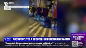 Mineurs percutés à scooter à Paris: l'avocat du policier mis en examen conteste les faits reprochés