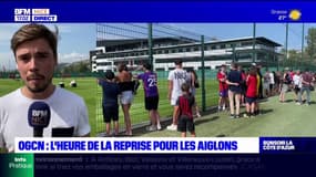 OGC Nice: les joueurs ont repris l'entraînement sous les yeux de leurs supporters