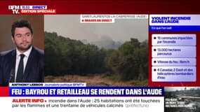 Incendie dans l'Aude: Bruno Retailleau doit se rendre sur place ce mercredi après-midi