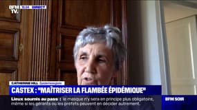 Pour l'épidémiologiste Catherine Hill, ne pas isoler des personnes vaccinées cas contact "est une décision politique et pas sanitaire"