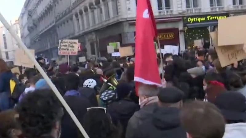 A Lyon, 5000 personnes ont manifesté contre la loi "sécurité globale"