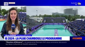 Internationaux de Strasbourg: la pluie chamboule le programme de la 4e journée