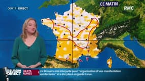 Météo: un temps de plus en plus ensoleillé dans le sud et des éclaircies en allant vers la Bretagne. Les températures sont en baisse.