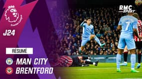 Résumé : Manchester City 2-0 Brentford - Premier League (J24)