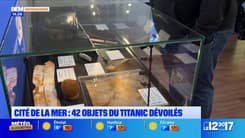 Cité de la Mer: 42 objets du Titanic dévoilés à Cherbourg