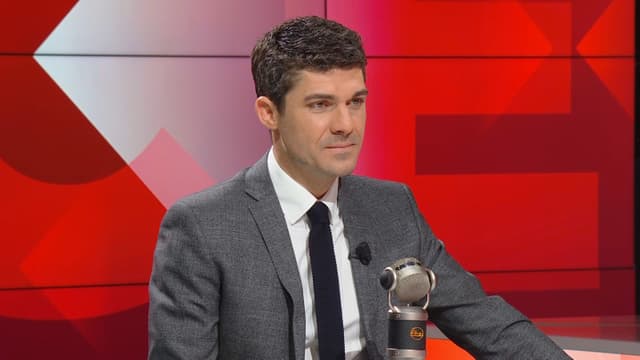 Aurélien Pradié était l'invité de la Matinale Week-End sur RMC (illustration). 