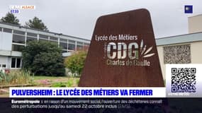 Pulversheim: le lycée des métiers Charles de Gaulle va fermer