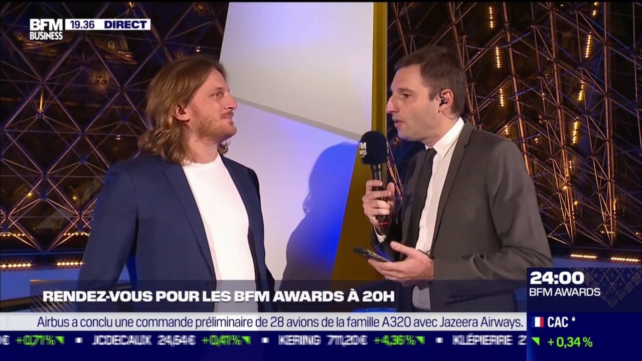 Premier Invité Des BFM Awards 2021