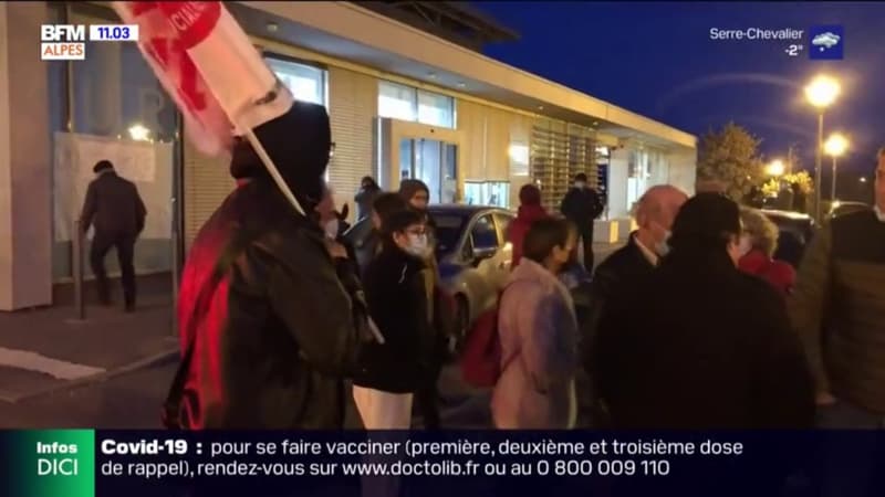 Manosque: une manifestation pour contester la fermeture des urgences de nuit