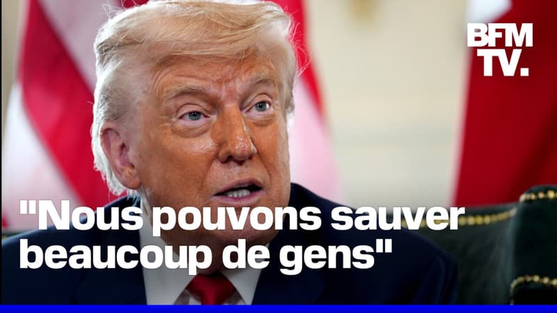 Donald Trump annonce la mise en place de 