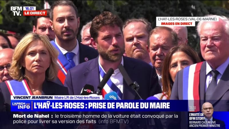 Le maire de L'Haÿ-les-Roses remercie les élus venus en soutien après l'attaque à son domicile