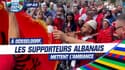 Espagne - Albanie : Les supporteurs albanais mettent l'ambiance à Düsseldorf quelques heures avant la rencontre