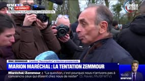 Éric Zemmour: "C'est une belle semaine, des gens nous rejoignent de tous côtés"