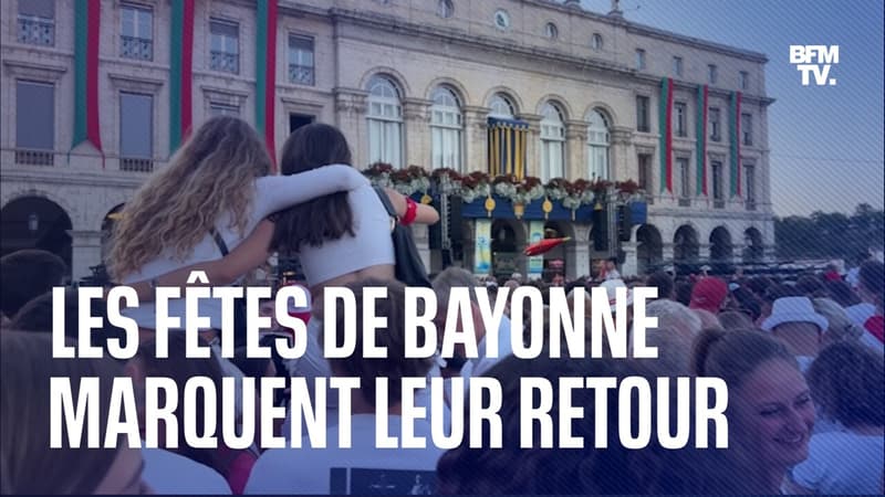 Les fêtes de Bayonne font leur retour après deux ans d'absence