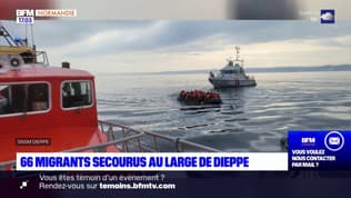Manche: 66 migrants secourus au large de Dieppe