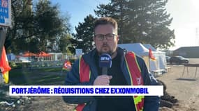 Germinal Lancelin, secrétaire général CGT ExxonMobil, réagit aux réquisitions demandées par le gouvernement.