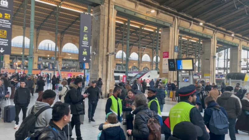 Gare du Nord: le trafic 