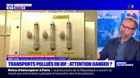 Île-de-France: la qualité de l'air dans les enceintes ferroviaires souterraines est "mauvaise" selon le directeur de l'évaluation des risques à l'ANSES Eric Vial