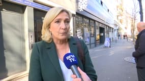 Marine Le Pen ce lundi.