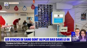 Alpes-Maritimes: les dons du sang sont au plus bas