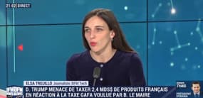 D. Trump menace de taxer 2,4 MDS$ de produits français en réaction à la taxe GAFA voulue par B. Le Maire - 03/12