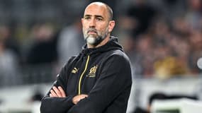 Igor Tudor pendant un match de l'OM en mai 2023