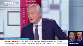 Bruno Le Maire: "À Noël, il faudra avoir un comportement différent"