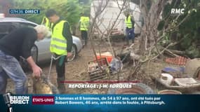Des jeunes d'un quartier populaire au soutien des sinistrés 