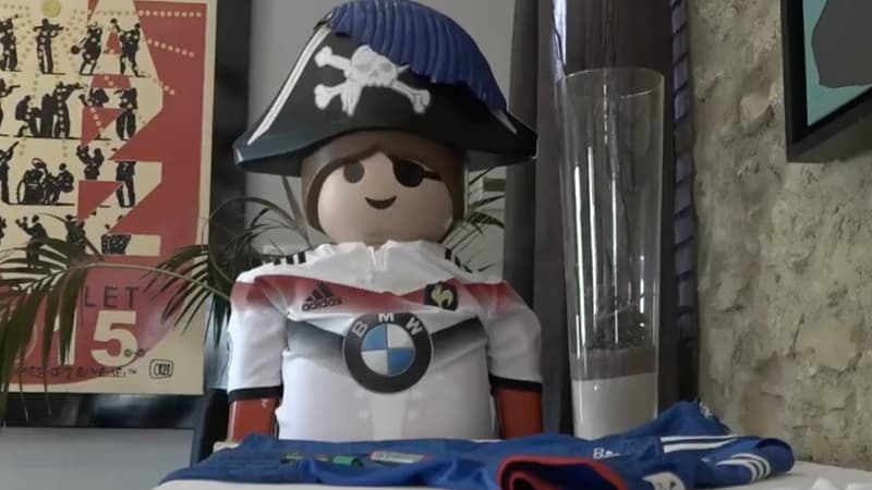 La mascotte des Bleuets
