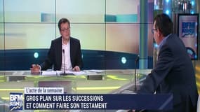 L’acte de la semaine: Gros plan sur les successions et comment faire son testament - 07/04
