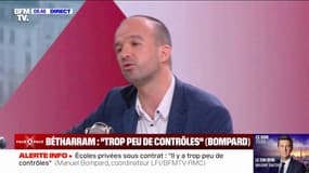 Affaire Bétharram: "Je pense que l'éducation doit être gratuite et laïque", affirme Manuel Bompard (LFI)