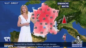 La météo pour ce dimanche 1er juillet 2018