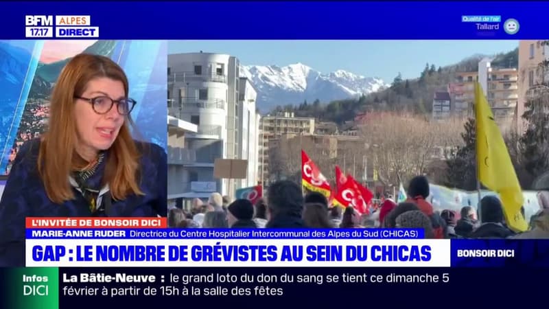 Grève du 31 janvier: plus de personnel de santé mobilisé à Briançon qu'à Gap
