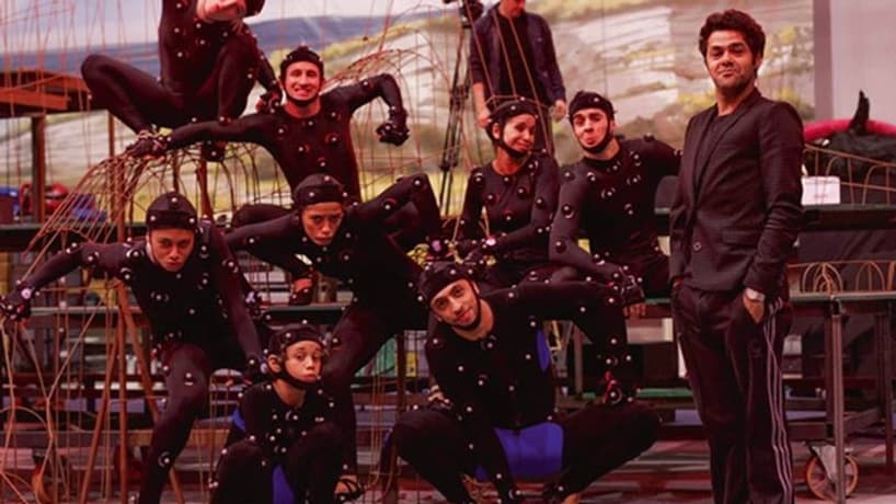 Jamel Debbouze sur le tournage de "Pourquoi j'ai pas mangé mon père"