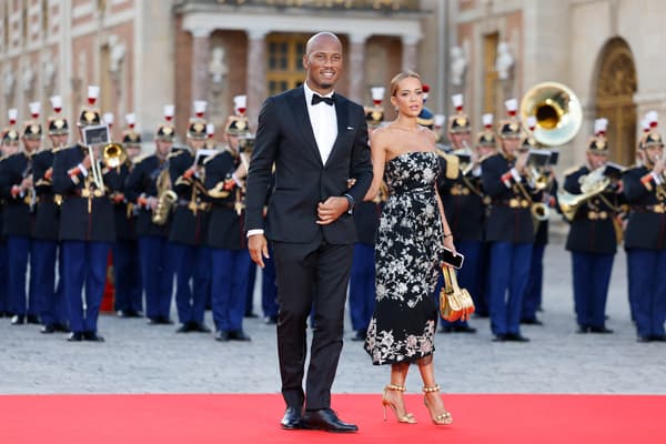 Didier Drogba et Gabrielle Lemaire, Versailles 2023