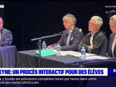 La Seyne-sur-Mer: un procès interactif organisé pour des collégiens