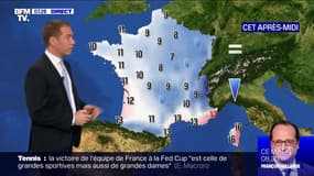 La météo pour ce mercredi 13 novembre 2019